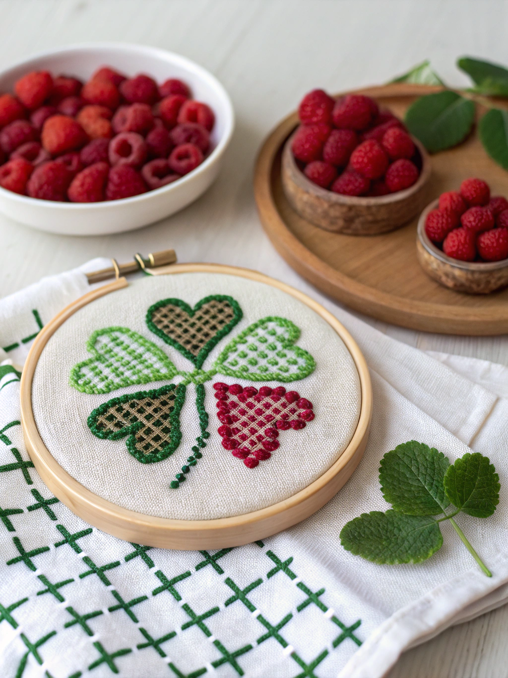 Little Shamrock Cross Stitch