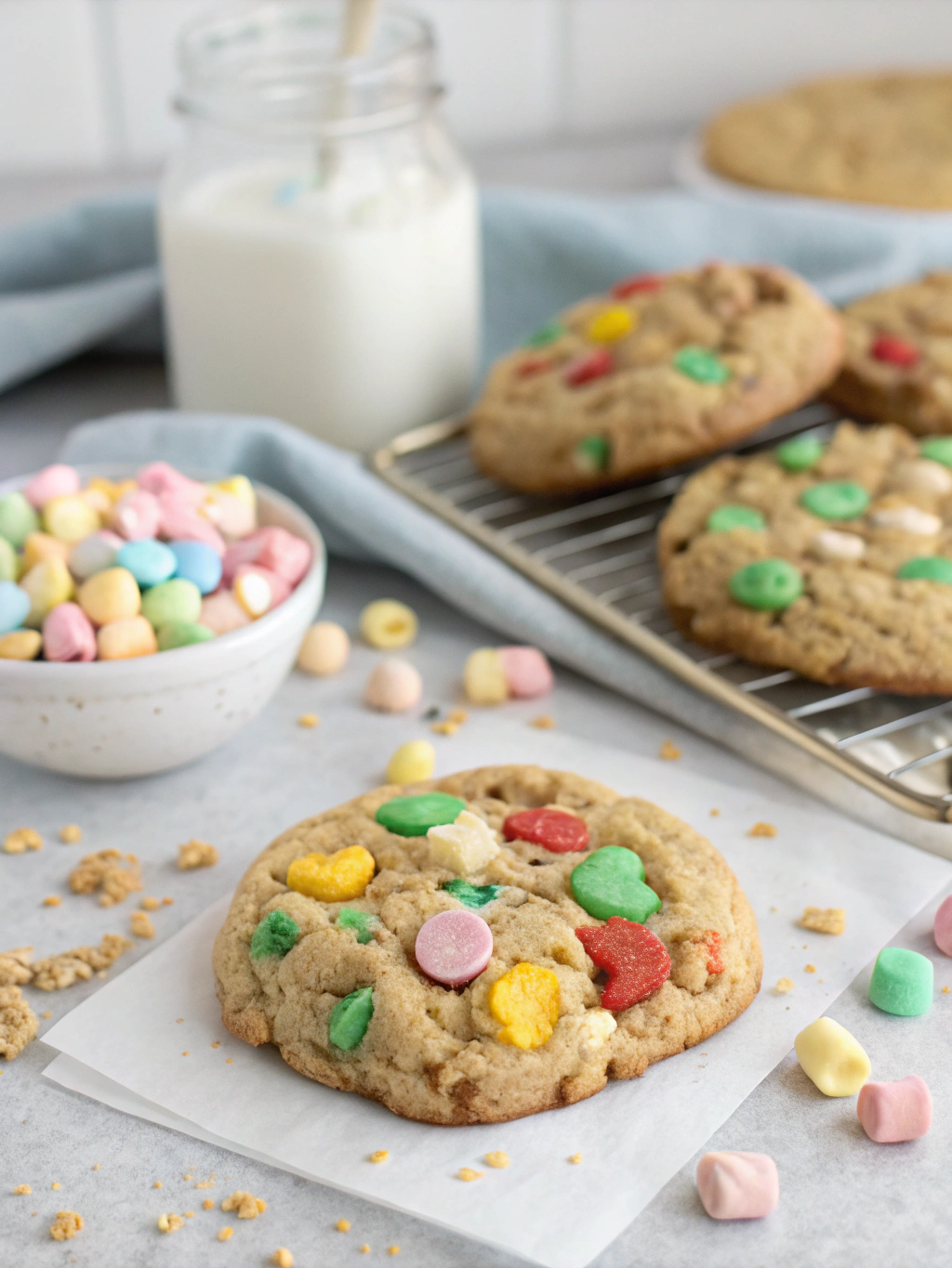Lucky Charms Cookies