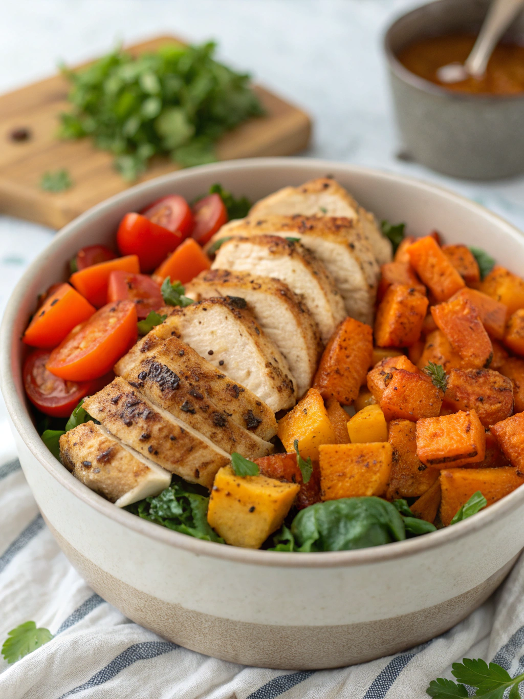 7 Tips for Perfect Maple Dijon Chicken Bowl with Roasted Sweet Potatoes & Veggies