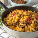One-Pot Cheeseburger Macaroni