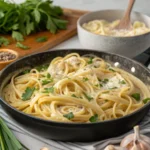 One Pot Creamy Garlic Pasta
