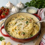 One Pot Creamy Garlic Pasta