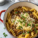 One Pot French Onion Pasta
