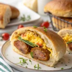 Quick & Delicious Sausage Egg Breakfast Rolls