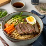 Slow Cooker Beef Ramen Noodles