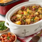 Slow Cooker Cowboy Casserole