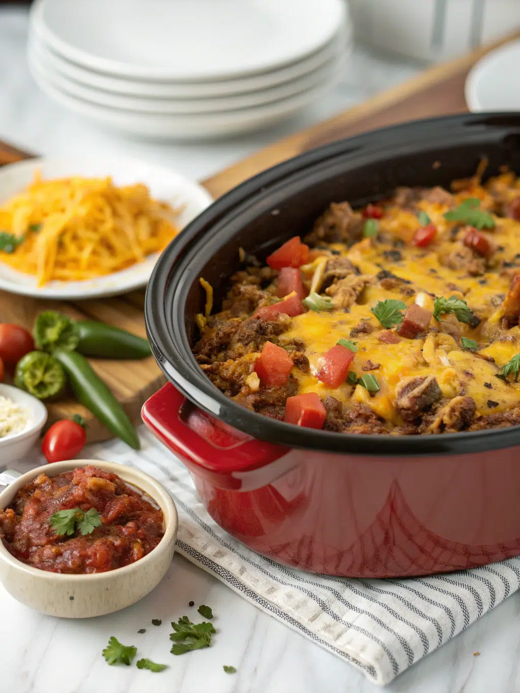 Slow Cooker Cowboy Casserole