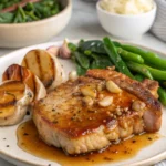 Slow Cooker Honey Garlic Pork Chops