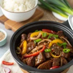 Slow Cooker Mongolian Beef