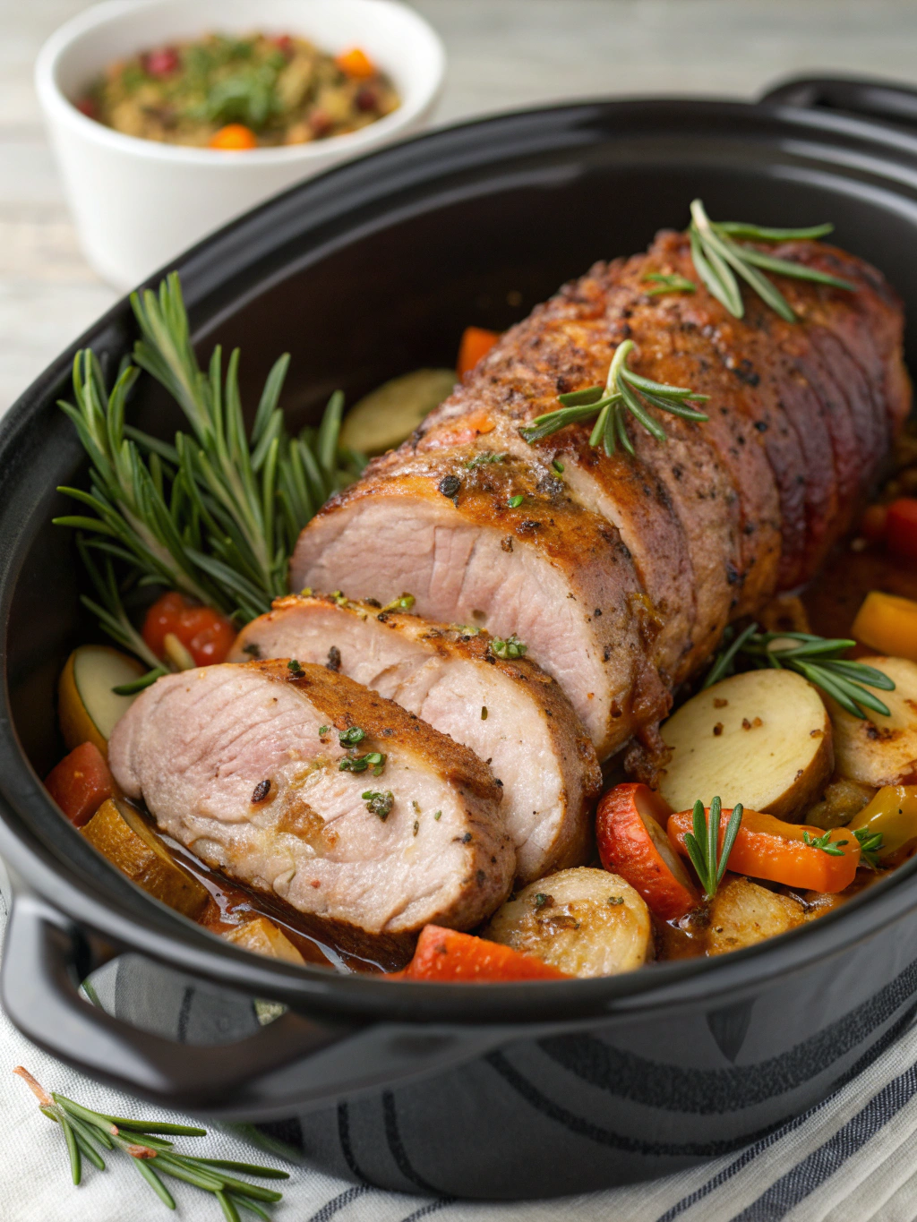 Slow Cooker Pork Tenderloin