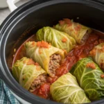 Slow Cooker Unstuffed Cabbage Rolls