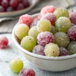 Sour Candy Frozen Grapes