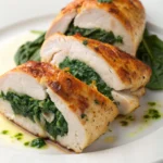 Spinach Stuffed Chicken Breasts