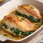 Spinach Stuffed Chicken Breasts
