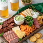 St Patrick's Day Charcuterie Board