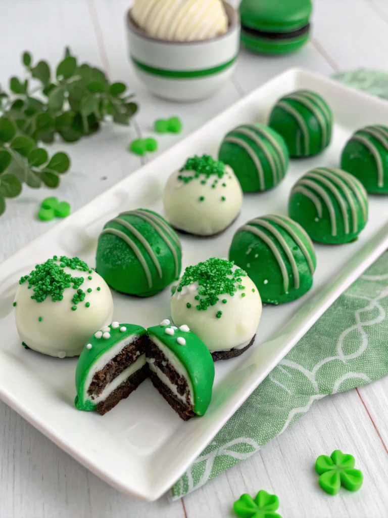 St. Patrick’s Day Oreo Truffles