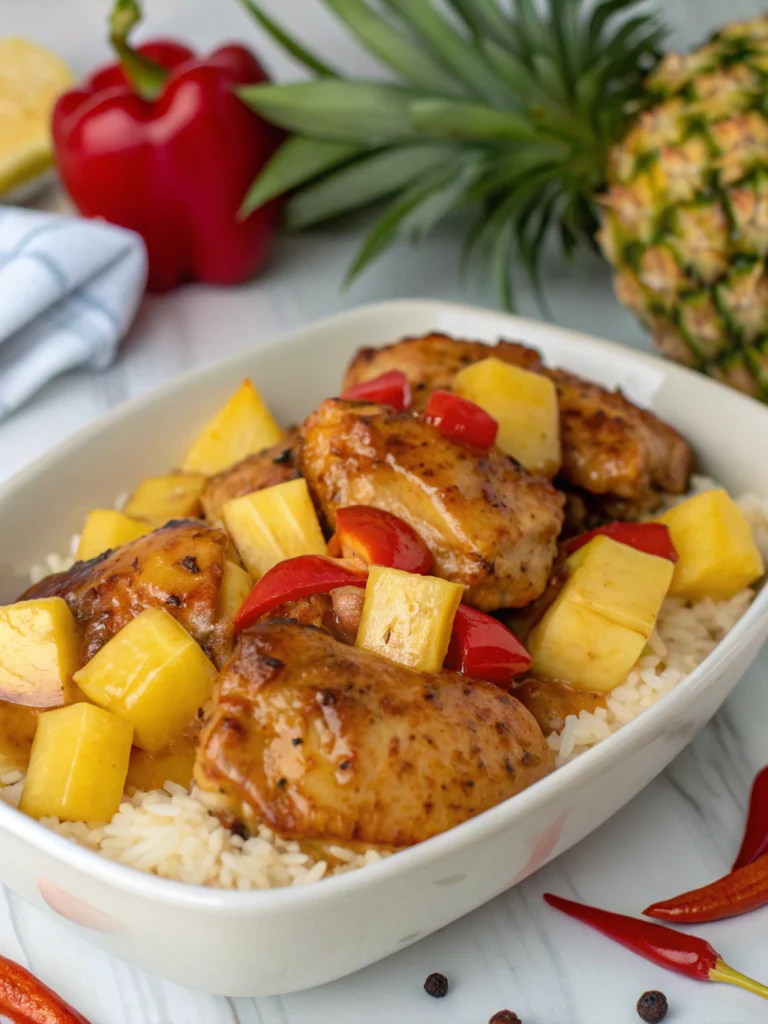 Sweet Hawaiian Crockpot Chicken Recipe