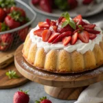 Sweet Strawberry Pound Cake