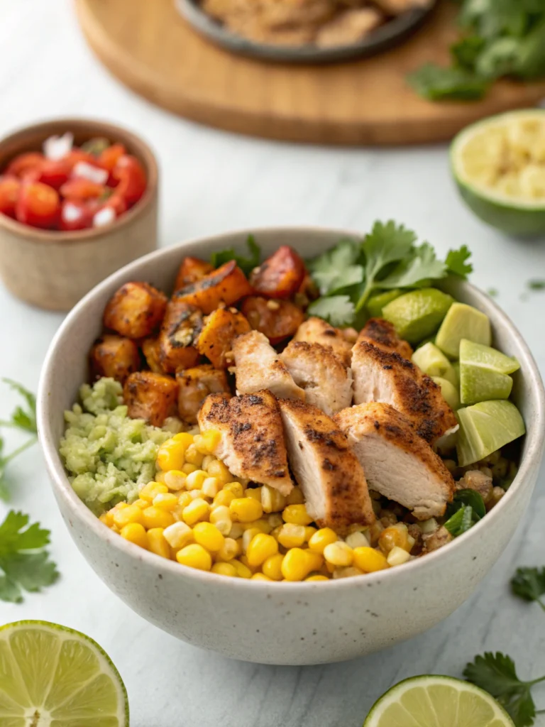 Tasty Street Corn Chicken Bowl
