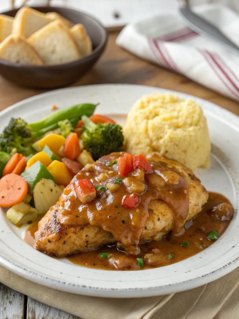 Texas Roadhouse Smothered Chicken Recipe