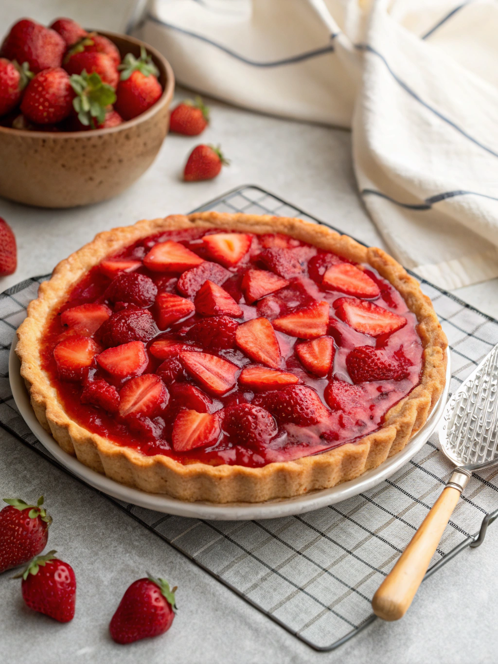 The Best Strawberry Pie: 5 Secrets to Perfect Flavor & Texture!