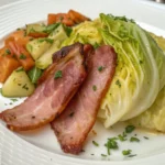 Traditional Irish Boiled Bacon and Cabbage