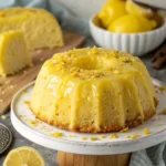 Traditional Irish Lemon Pudding Cake