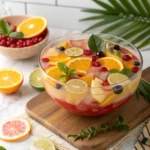 Tropical Yuzu Island Punch Bowl