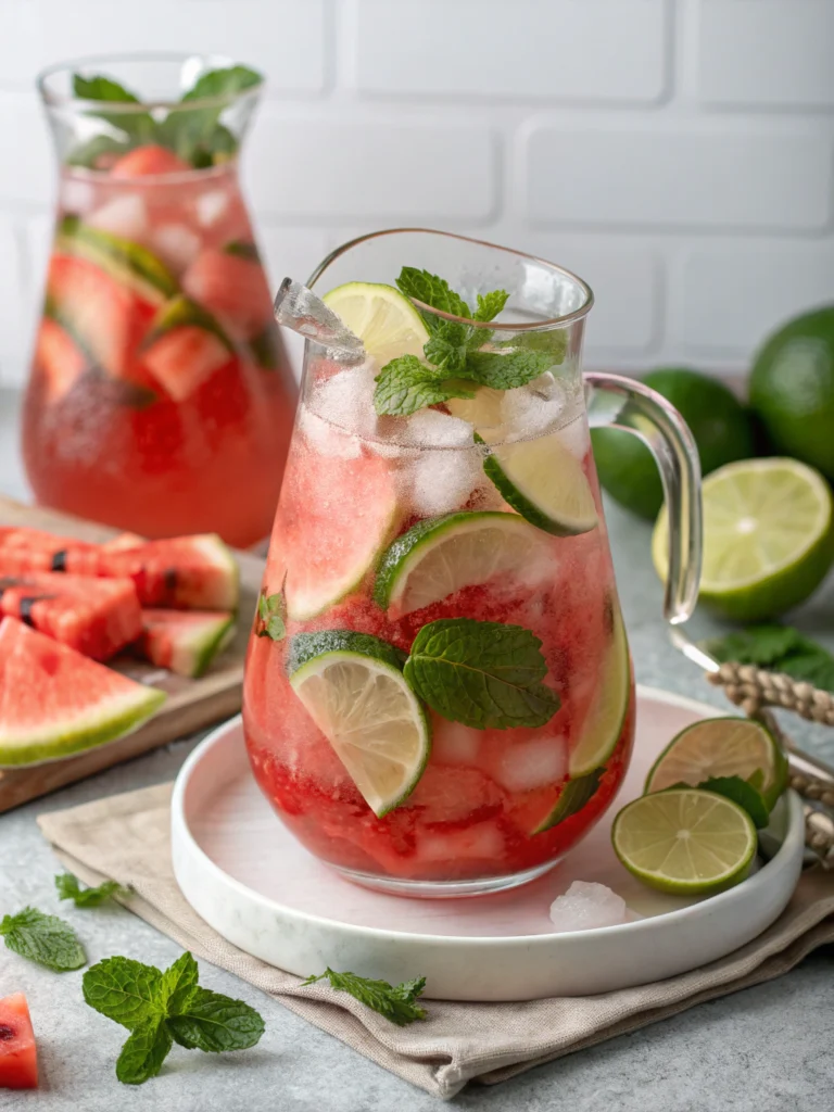 Watermelon Wave Mojito Punch