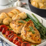 Weeknight Dinner Garlic Knot Chicken Breasts