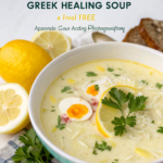 Avgolemono Soup (Greek Healing Soup)