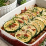 Baked Parmesan Zucchini (Christmas Recipe & Thanksgiving Recipe)