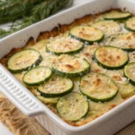 Baked Parmesan Zucchini (Christmas Recipe & Thanksgiving Recipe)