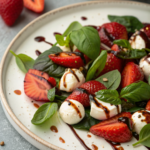 Balsamic Strawberry Caprese