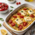 Best Baked Feta Orzo