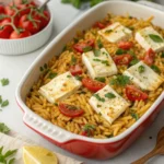 Best Baked Feta Orzo