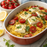 Best Baked Feta Orzo