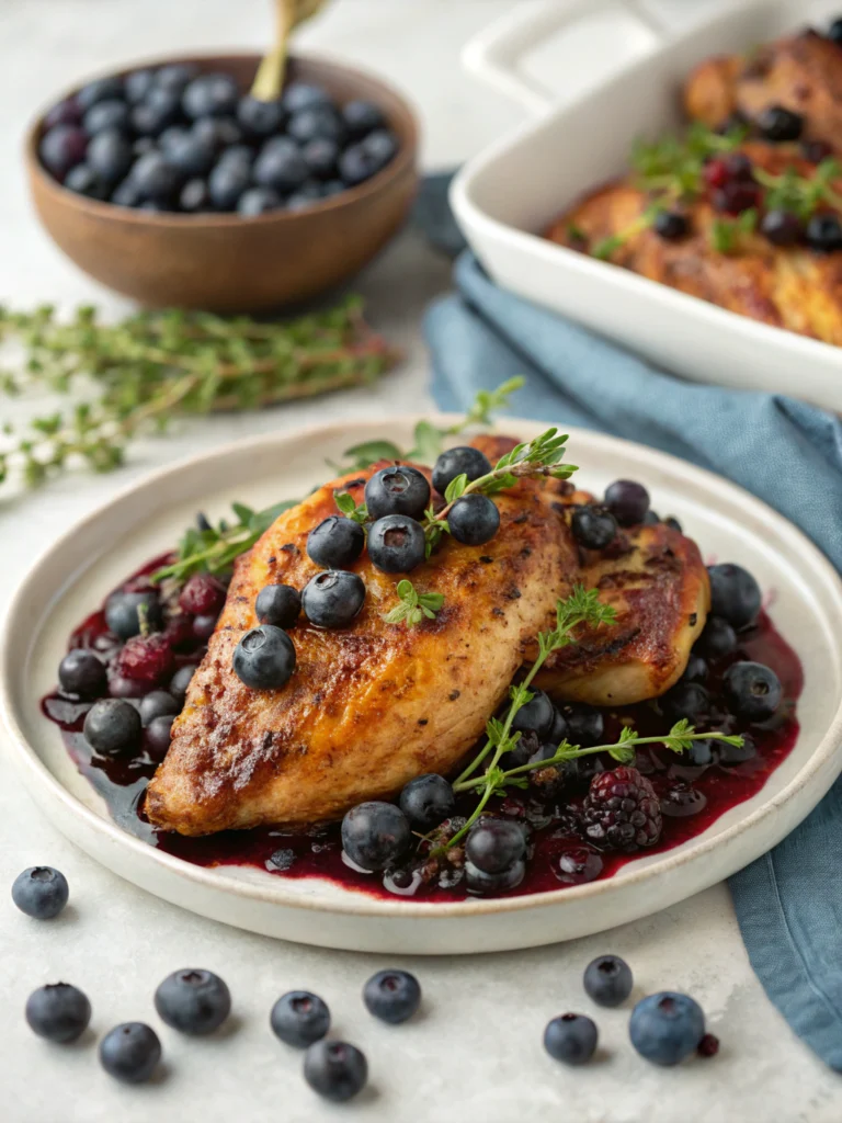 Best-Ever Blueberry Thyme Chicken