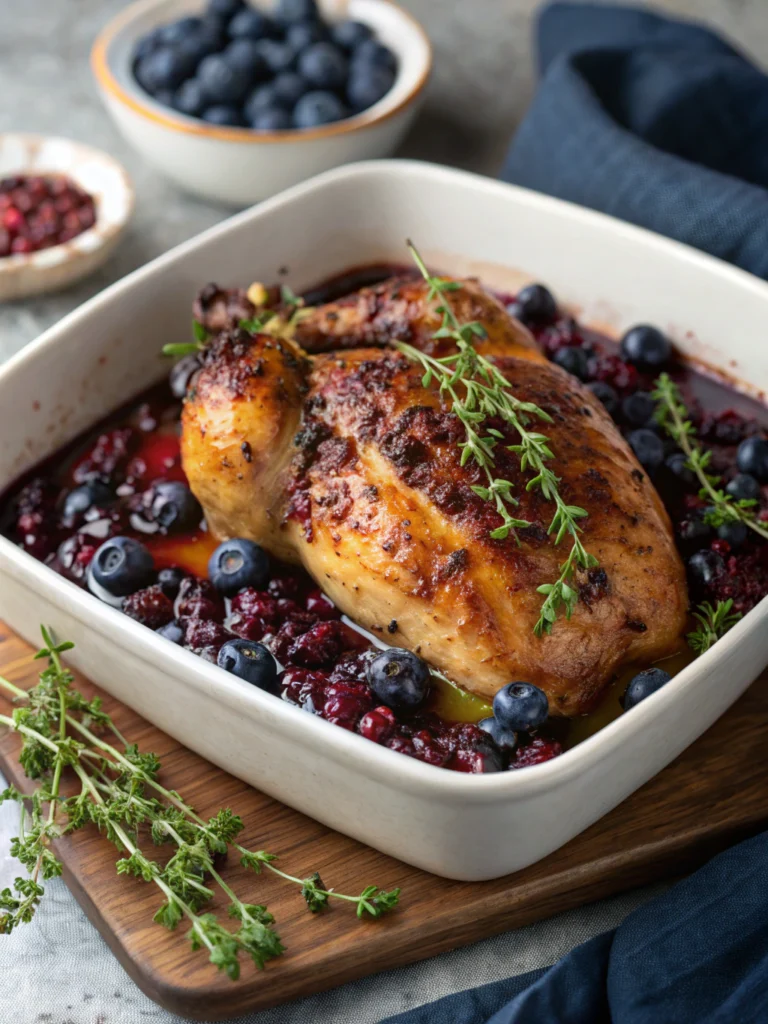 Best-Ever Blueberry Thyme Chicken