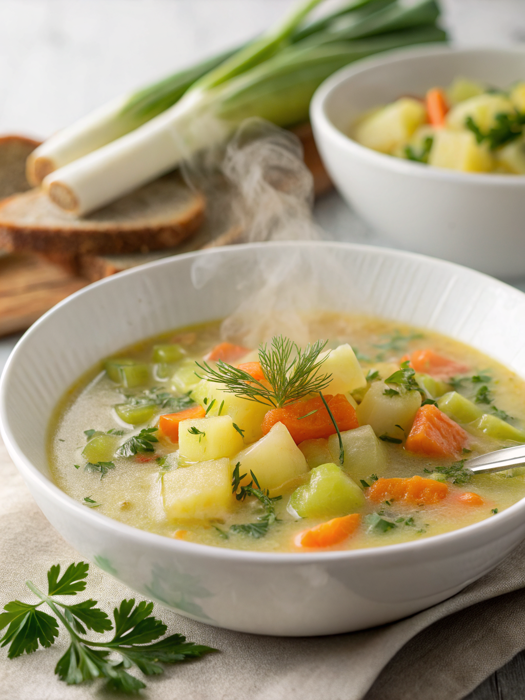 Best Potato Leek Soup (Dairy-Free)