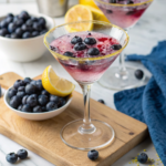 Blueberry Limoncello Martini