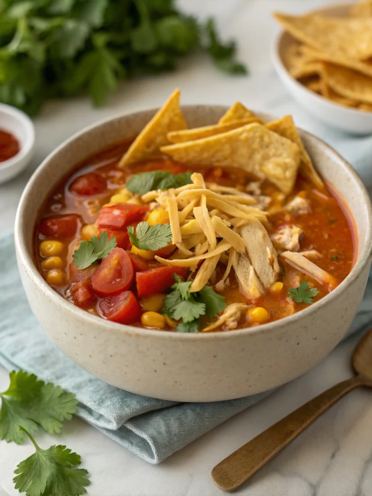 Classic Chicken Tortilla Soup