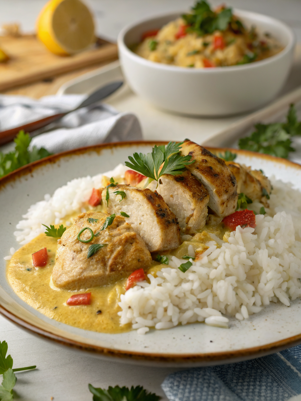 Coconut Chicken & Rice