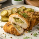 Crispy Dill Pickle Parmesan Chicken