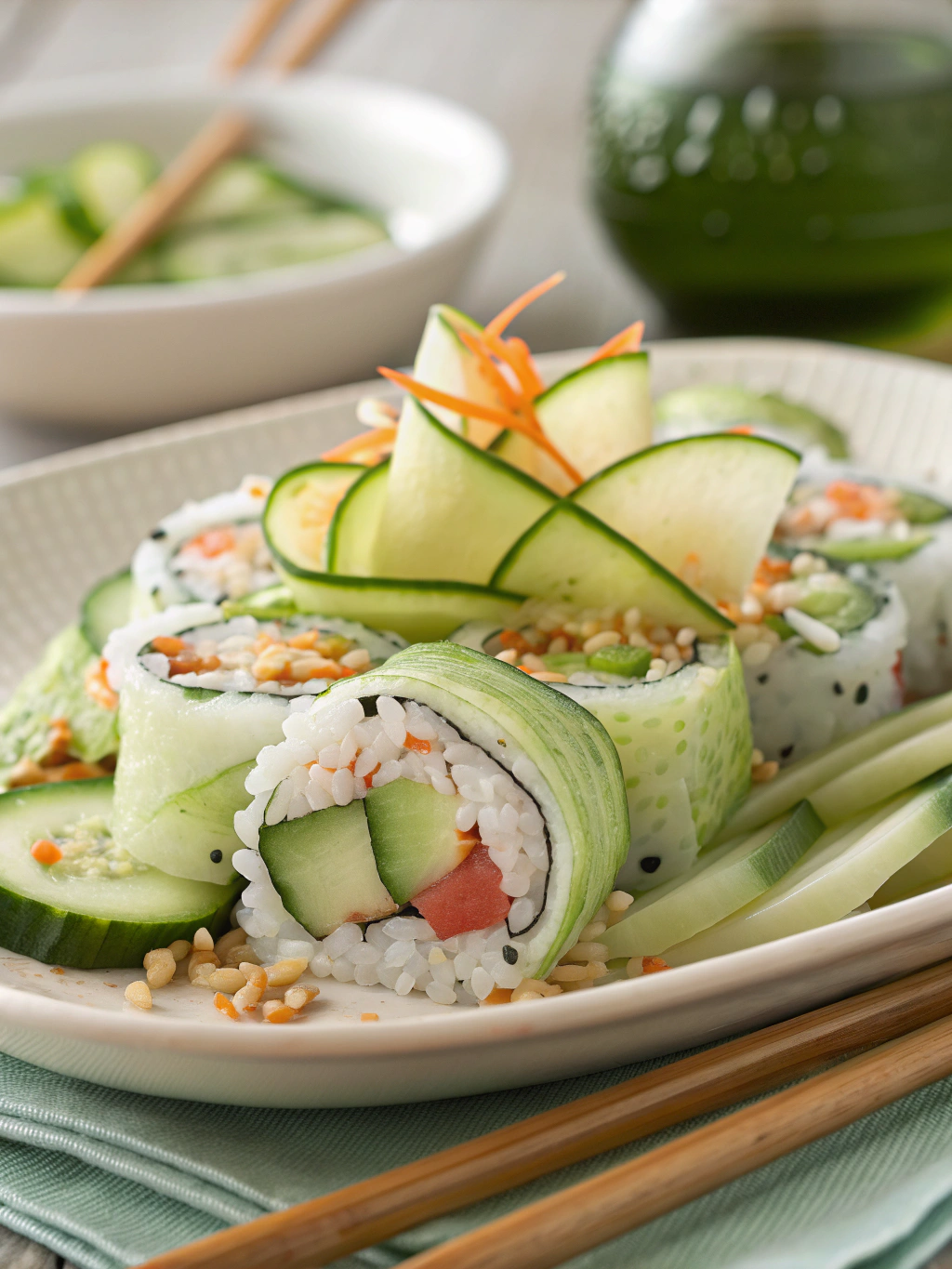 7 Best Hacks for an Easy California Roll Cucumber Salad That Wows
