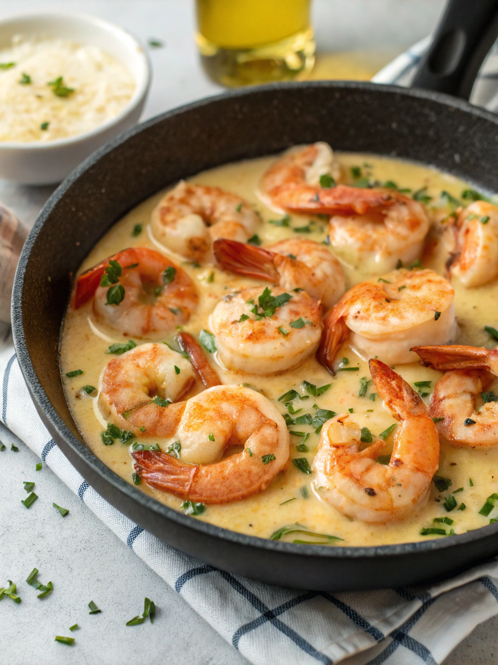 Easy Creamy Garlic Shrimp (15 Minutes): Your New Go-To Weeknight Dish! 3 Easy Creamy Garlic Shrimp