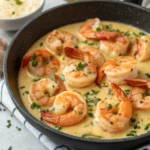 Easy Creamy Garlic Shrimp (15 Minutes)