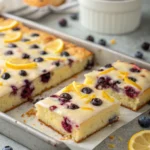 How to Whip Up an Easy Lemon Blueberry Sheet Cake Recipe in Just 7 Steps