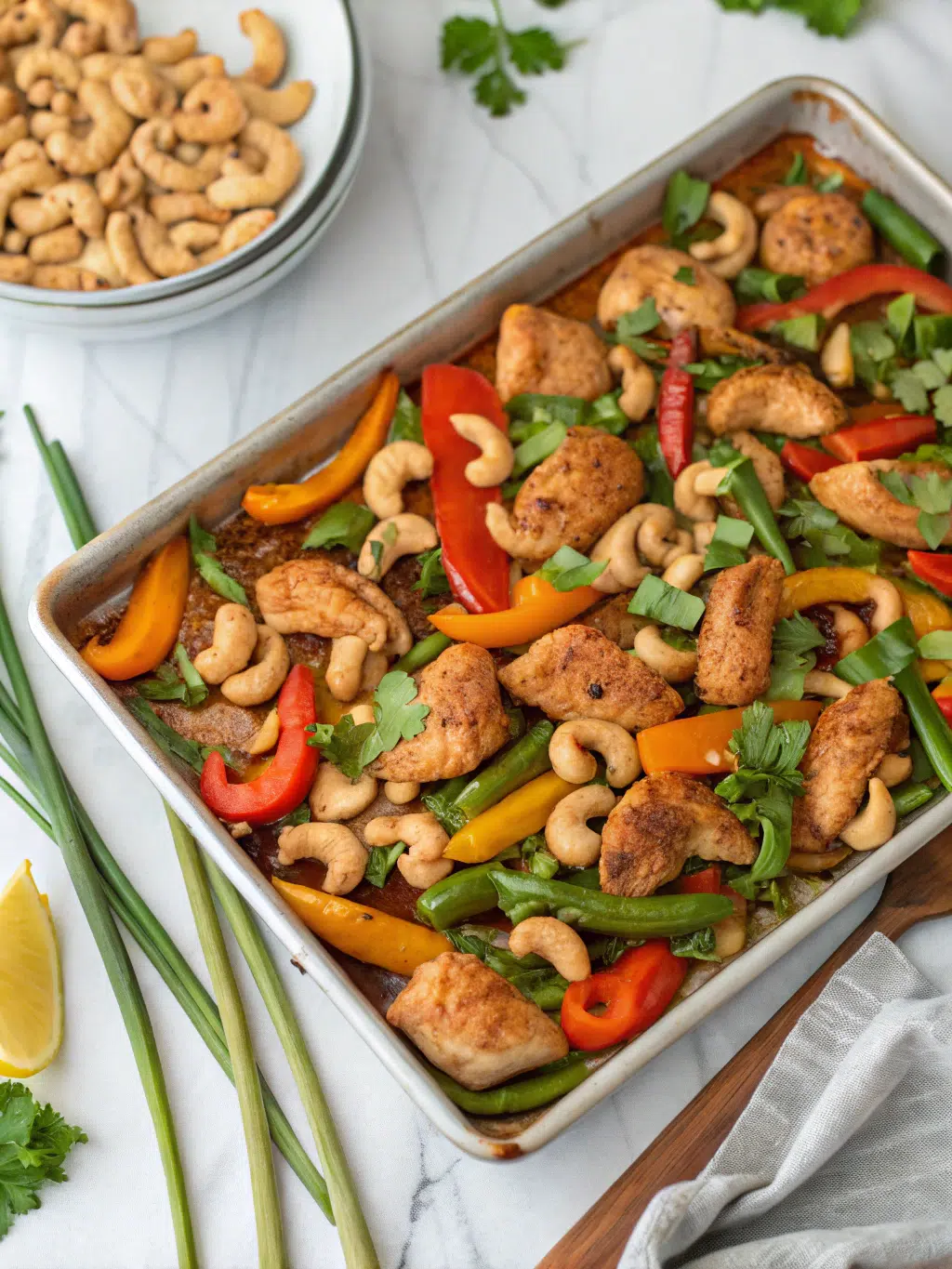 7 Tips for Perfect Easy Sheet Pan Cashew Chicken Recipe for Busy Weeknights 3 7 Tips for Perfect Easy Sheet Pan Cashew Chicken Recipe for Busy Weeknights