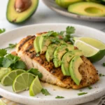 Fiesta Lime Chicken with Avocado - Mexican Food Recipe